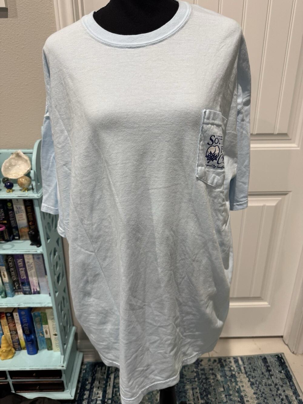 New Southern Fried Cotton Women’s Shirt Sz XXL 2X Lightening Bugs SoFri Co
